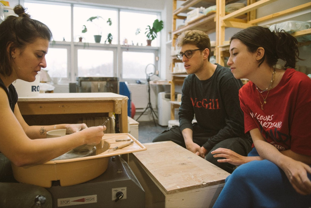 Private pottery class in Montreal - group of 2 - Parceline