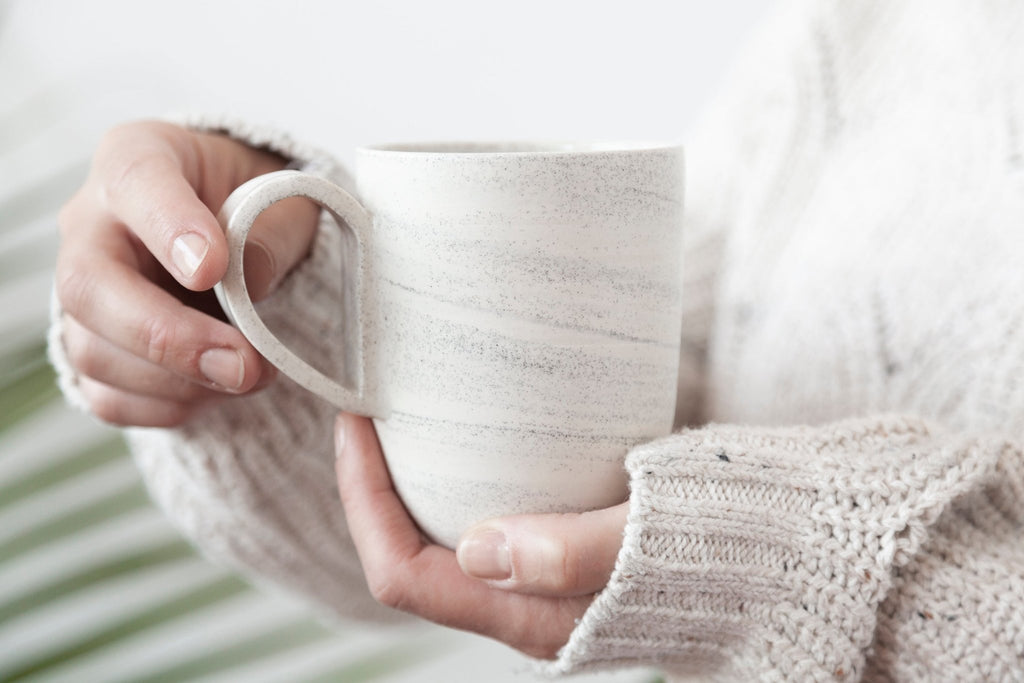 Handmade pottery mug - 14oz - Speckles collection - Parceline