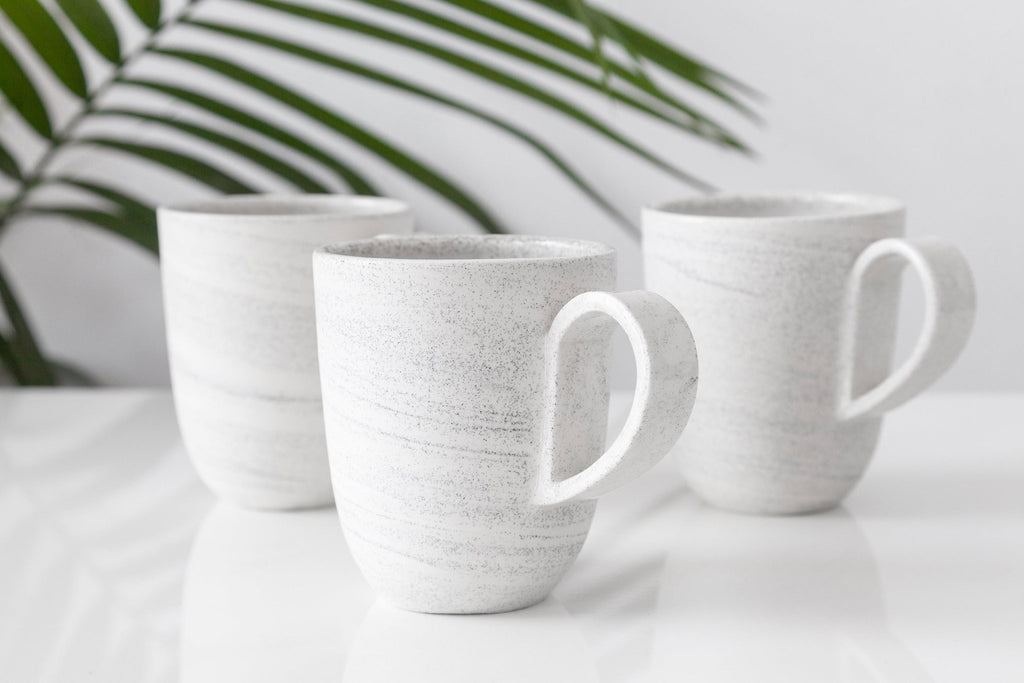 Handmade pottery mug - 14oz - Speckles collection - Parceline