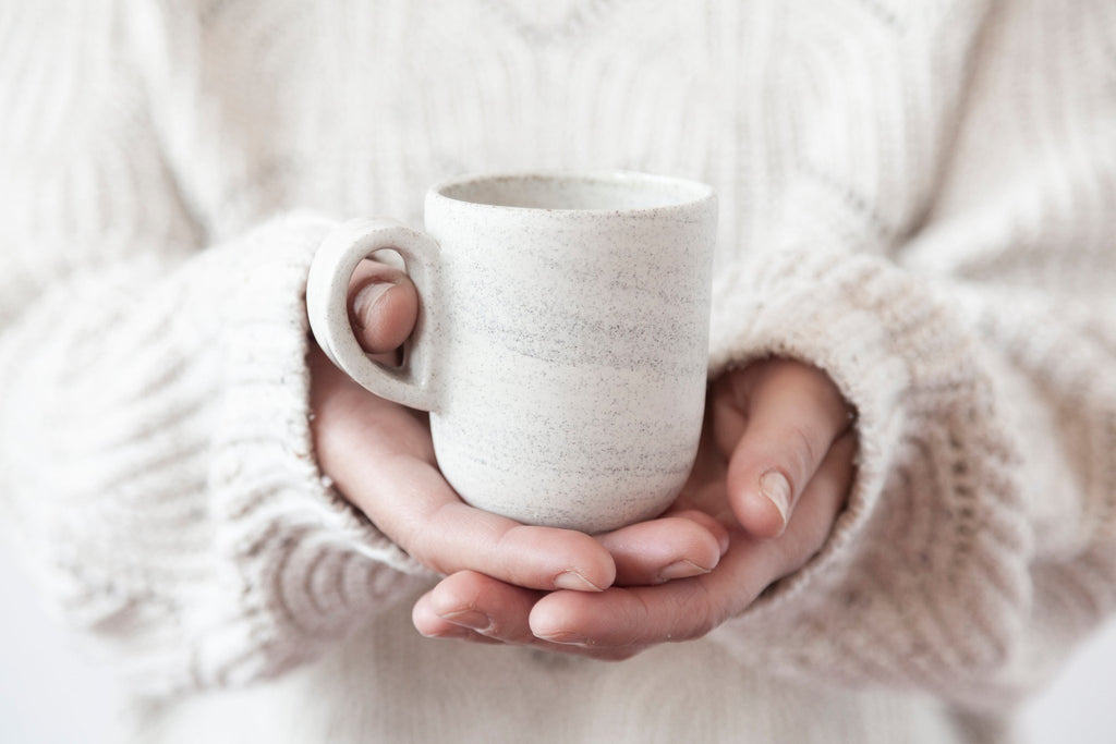 Handmade pottery mug - 8oz - Speckles collection - Parceline