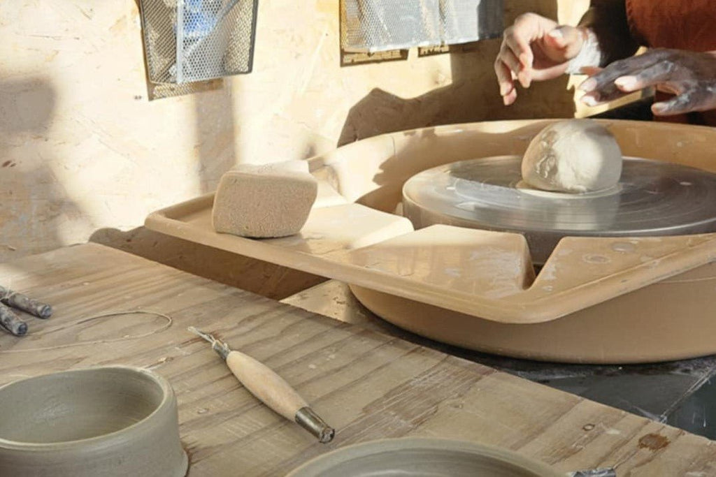 Private pottery classes for group in Montreal.