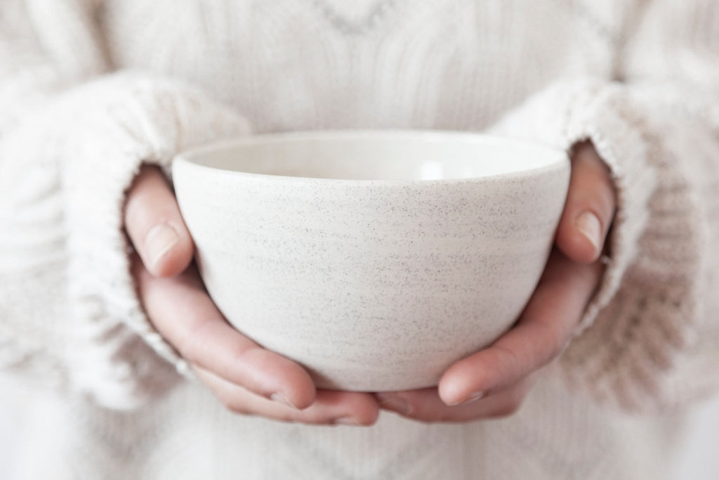 Handmade ceramic bowl - Speckles collection - Parceline