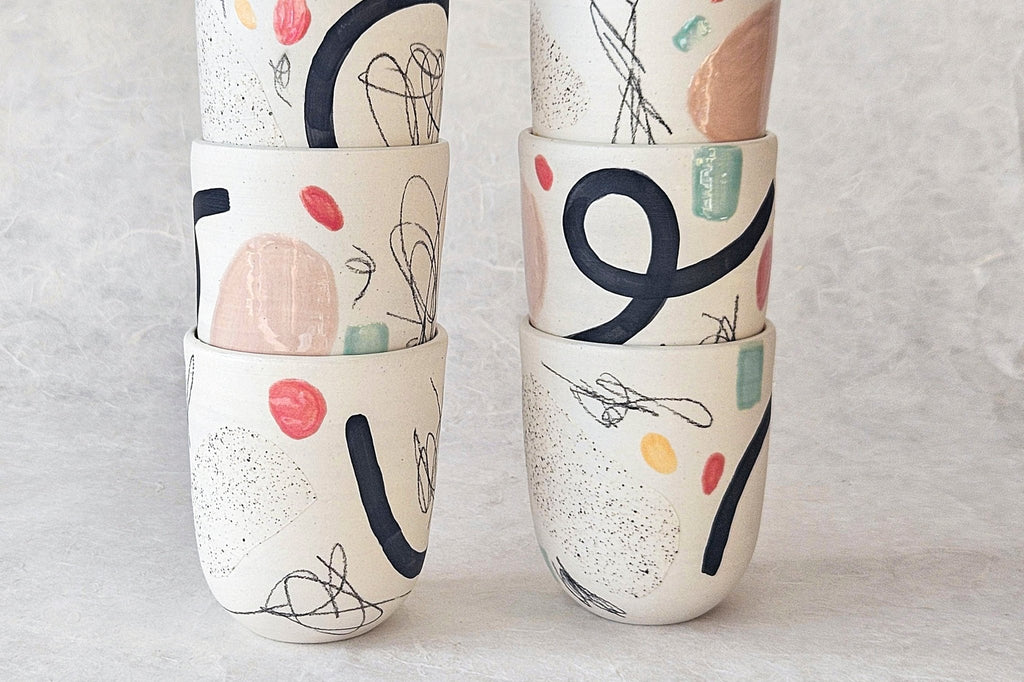 Small handmade ceramic mug - Parceline x ZAB_LAF - Parceline