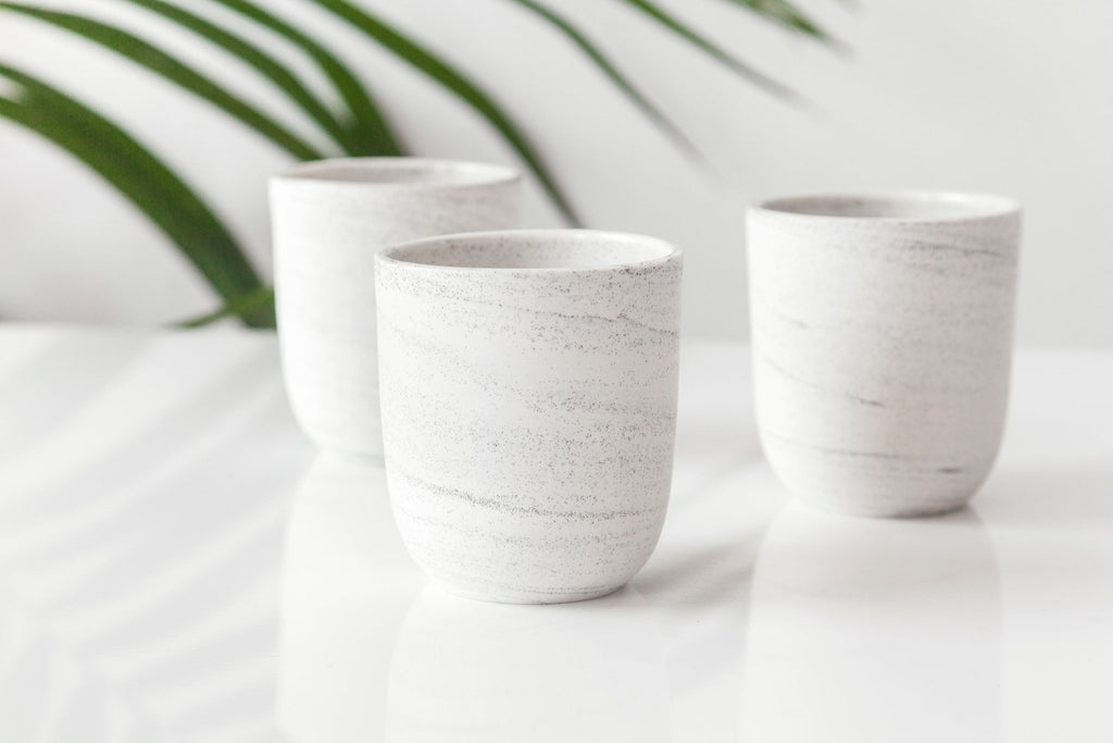 Handmade ceramic mug - 8oz - Speckles collection - Parceline