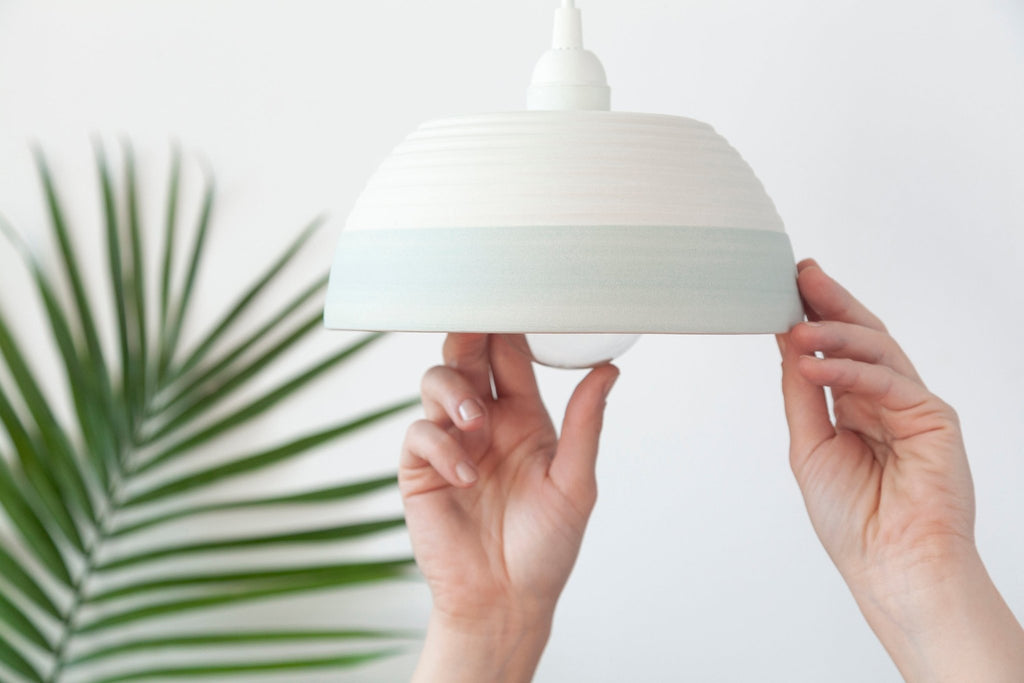 Ceramic pendant light - No7 - Parceline