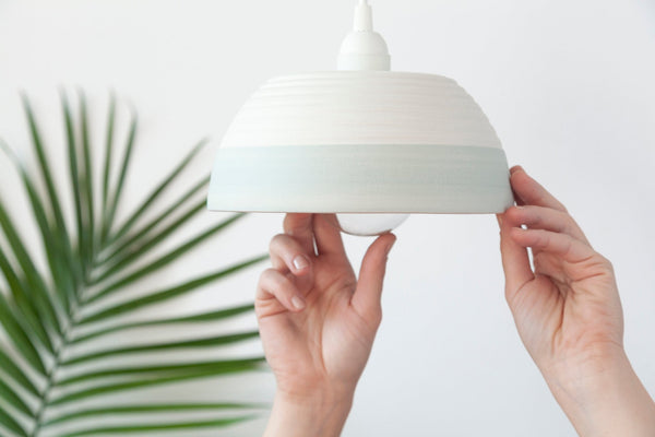Ceramic pendant light - No7 - Parceline