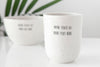 Custom ceramic coffee mug - 14oz - Parceline